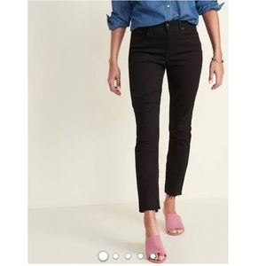 Old Navy Power Slim Straight High Rise Jeans